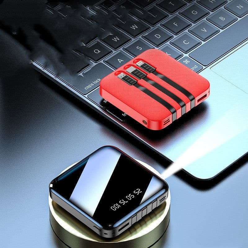 image-Power Bank With Data Cable