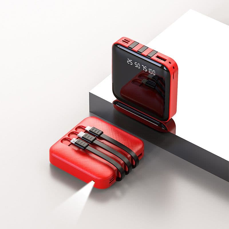 image-Power Bank With Data Cable