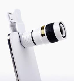 image-Zoom Mobile Phone Clip-On Retractable Telescope Camera Lens For Galaxy S3 S4 S5 S6 S7 Edge Phone