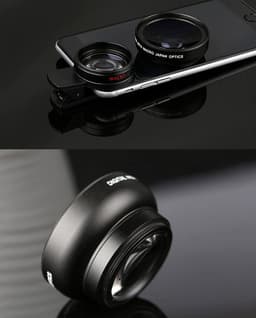 image-Mobile phone lens 0.45Xwide angle 12.5 times the macro external lens photography camera universal HD Combo