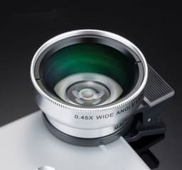 image-Mobile phone lens 0.45Xwide angle 12.5 times the macro external lens photography camera universal HD Combo