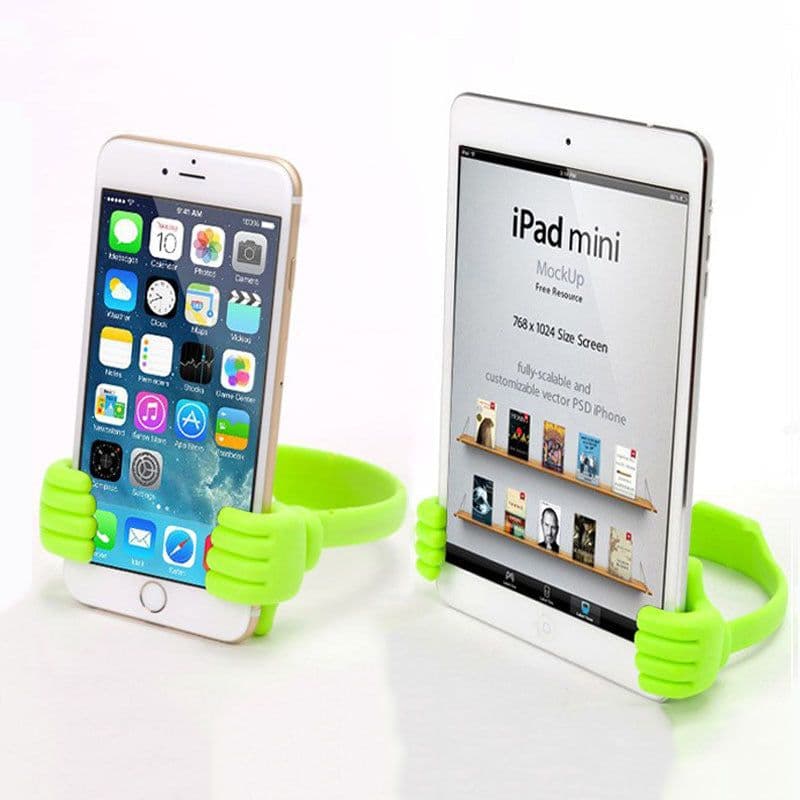 image-Portable Mobile Cell Phone Tablet Thumb Holder