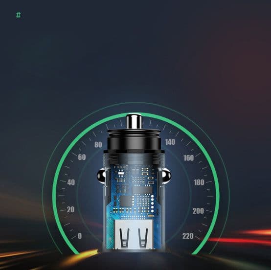 image-USB Smart Car Charger Fast Charging 4.8A Mobile Phone Charger