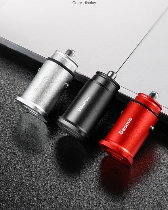 image-USB Smart Car Charger Fast Charging 4.8A Mobile Phone Charger
