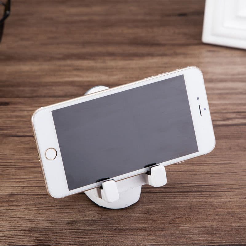 image-Simple Astronaut Mobile Phone Stand Student Desktop Holder Cute Spaceman Cell Phone Holder Creative Gift Small Desk Decoration