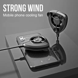 image-Portable Phone Cooling Fan
