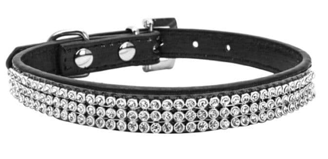 image-Pet Supplies Collar Diamond Rhinestone Buckle Dog Collar