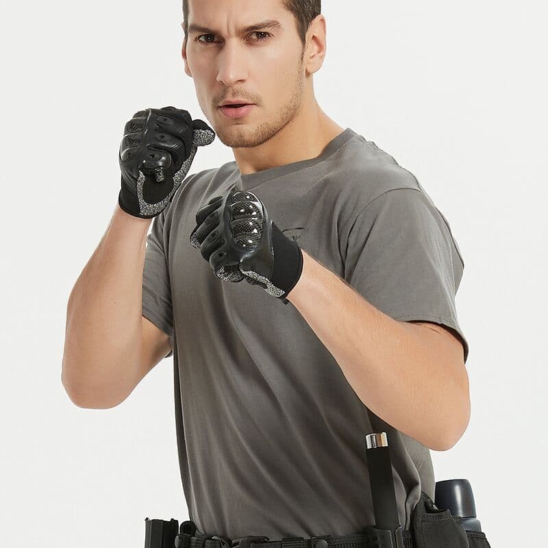 image-Tactical Gloves Full-Finger Half-Finger Stab-Resistant Outdoor Mountaineering Riding Field Equipment