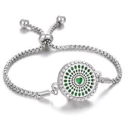 image-2024 New Kaleidoscope Aromatherapy Bracelet Perfume Essential Oil Diffuser Locket Bracelet Charms Women Aroma Diffuser Jewelry