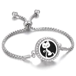 image-2024 New Kaleidoscope Aromatherapy Bracelet Perfume Essential Oil Diffuser Locket Bracelet Charms Women Aroma Diffuser Jewelry