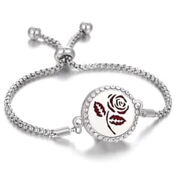image-2024 New Kaleidoscope Aromatherapy Bracelet Perfume Essential Oil Diffuser Locket Bracelet Charms Women Aroma Diffuser Jewelry