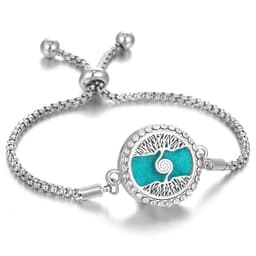 image-2024 New Kaleidoscope Aromatherapy Bracelet Perfume Essential Oil Diffuser Locket Bracelet Charms Women Aroma Diffuser Jewelry