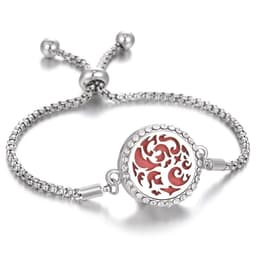 image-2024 New Kaleidoscope Aromatherapy Bracelet Perfume Essential Oil Diffuser Locket Bracelet Charms Women Aroma Diffuser Jewelry