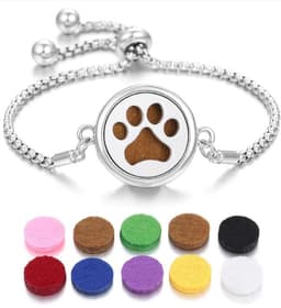 image-2024 New Kaleidoscope Aromatherapy Bracelet Perfume Essential Oil Diffuser Locket Bracelet Charms Women Aroma Diffuser Jewelry