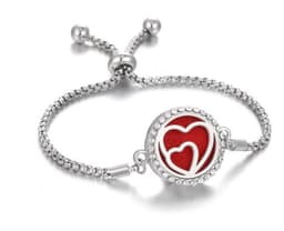 image-2024 New Kaleidoscope Aromatherapy Bracelet Perfume Essential Oil Diffuser Locket Bracelet Charms Women Aroma Diffuser Jewelry