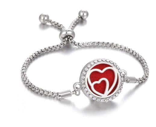image-2024 New Kaleidoscope Aromatherapy Bracelet Perfume Essential Oil Diffuser Locket Bracelet Charms Women Aroma Diffuser Jewelry