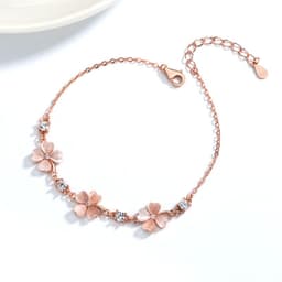 image-Fashion Jewelry Opal Crystal Gemstones Chain Bracelets For Women Femme Zircon Diamonds Rose Gold Jewelry Bijoux Mujer Cute Girlfriend Gifts