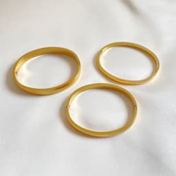 image-Retro Minimalistic Buckle Simple Bracelet Gold Bracelet
