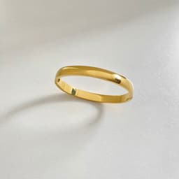 image-Retro Minimalistic Buckle Simple Bracelet Gold Bracelet
