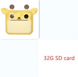 image-Children's Camera Digital Camera Toy Photo Printable Set