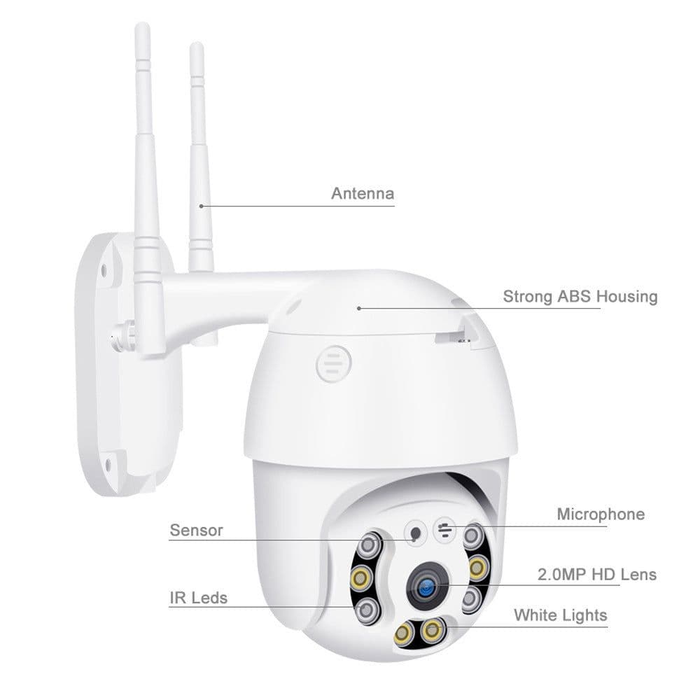 image-Tuy2.5 Ball Machine Outdoor Waterproof Wifi Webcam
