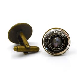 image-Fashion Glass Men's Clothing Buttons Cufflinks