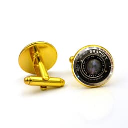 image-Fashion Glass Men's Clothing Buttons Cufflinks