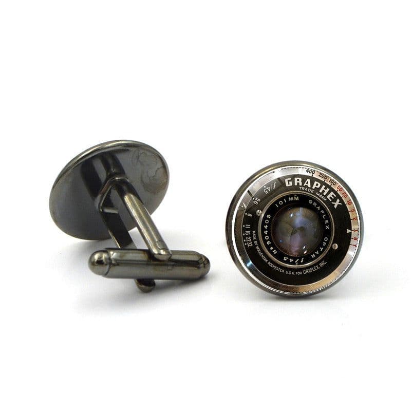 image-Fashion Glass Men's Clothing Buttons Cufflinks