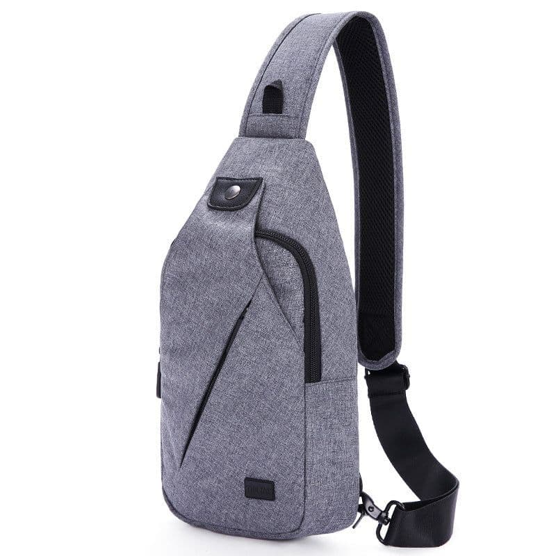 image-Compatible with Apple, Men's Chest Bag Outdoor Leisure Sports Ipad Backpack Male