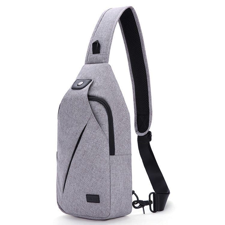 image-Compatible with Apple, Men's Chest Bag Outdoor Leisure Sports Ipad Backpack Male