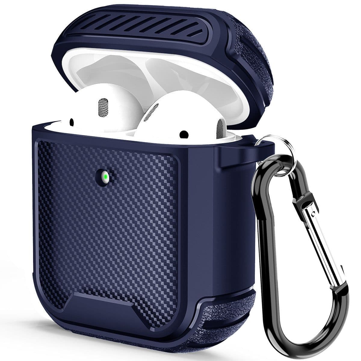 image-Compatible with Apple, For Apple AirPods Pro Case Carbon Fiber