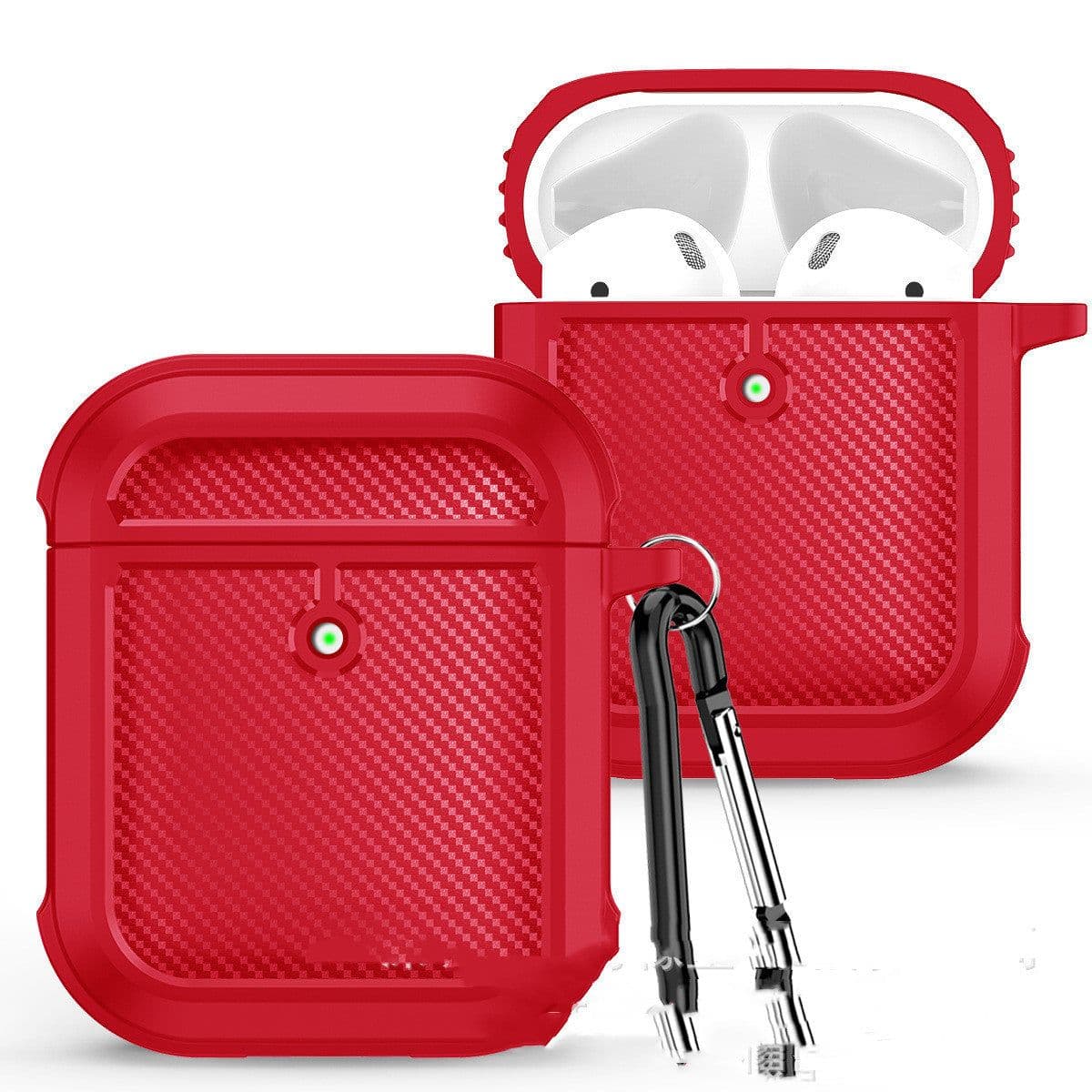 image-Compatible with Apple, For Apple AirPods Pro Case Carbon Fiber