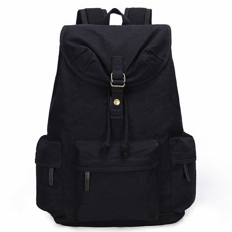 image-Recreational Shoulder Canvas Photo Bag With Large Capacity