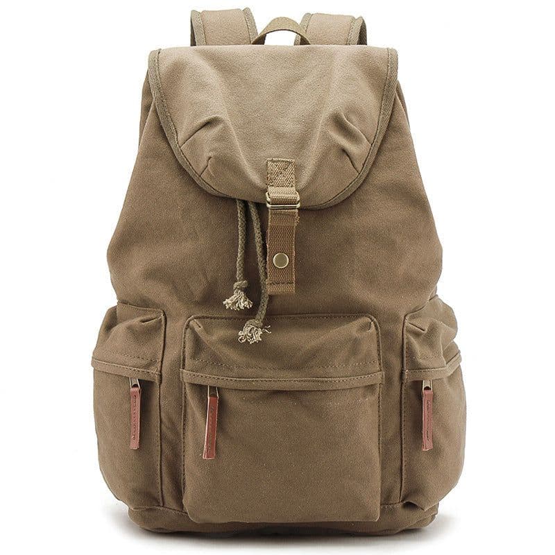 image-Recreational Shoulder Canvas Photo Bag With Large Capacity
