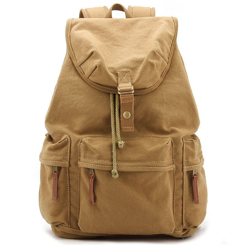 image-Recreational Shoulder Canvas Photo Bag With Large Capacity