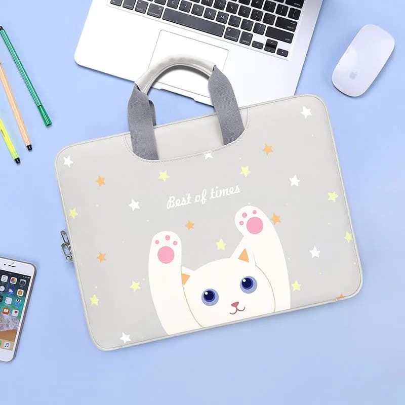 image-Cartoon Computer Bag Apple Laptop Bag Waterproof