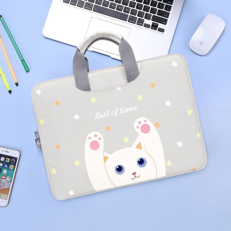 image-Cartoon Computer Bag Apple Laptop Bag Waterproof