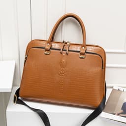 image-Computer Bag, Lady Briefcase, Business Career Portable Document Bag