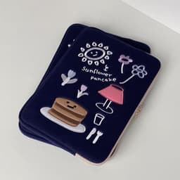 image-Compatible with Apple, Cute Holding File Bag 13, 15 Inch Laptop Bag, Tablet 11ipad Liner Bag