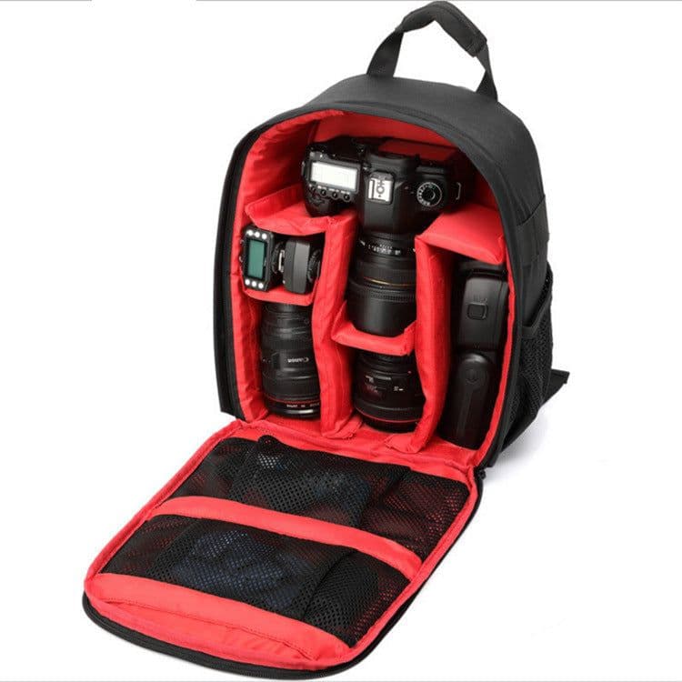 image-Puhongda Digital SLR Camera Bag Large Capacity Waterproof Portable Outdoor Men's Backpack