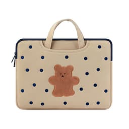 image-Bear Computer Bag Female Portable Cute Notebook Ins Liner Bag