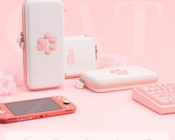 image-Storage Bag Cat Paw Portable Protection Square Bag Accessories