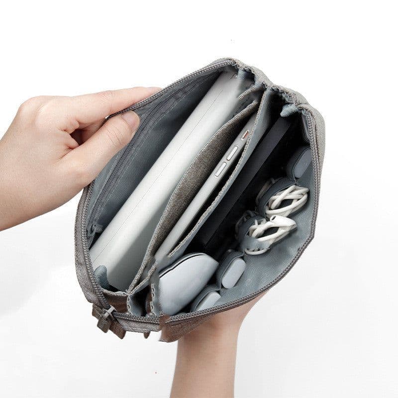 image-Storage Bag Data Cable Power Bank Mobile Hard Drive Accessories Finishing