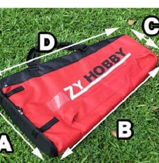 image-Model Airplane Fixed-wing Aircraft Wing Bag One-shoulder Carry Protection Bag