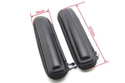 image-Single Pole Storage ZipperHeadphones Recording Pen Digital MP3 Small Parts Portable Travel Bag