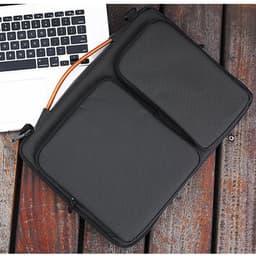 image-14 Inch One Shoulder Crossbody Laptop Sleeve Bag