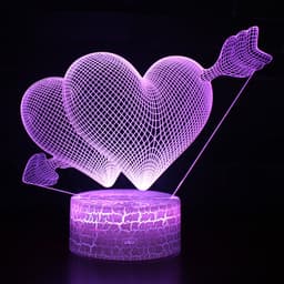 image-I LOVE YOU Sweet Lover Heart Balloon 3D LED USB Lamp Romantic Decorative Colorful Night Light Girlfriend Gift Mothers Day