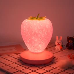 image-Creative Charging Strawberry Lamp Usb Three-Speed Dimming
