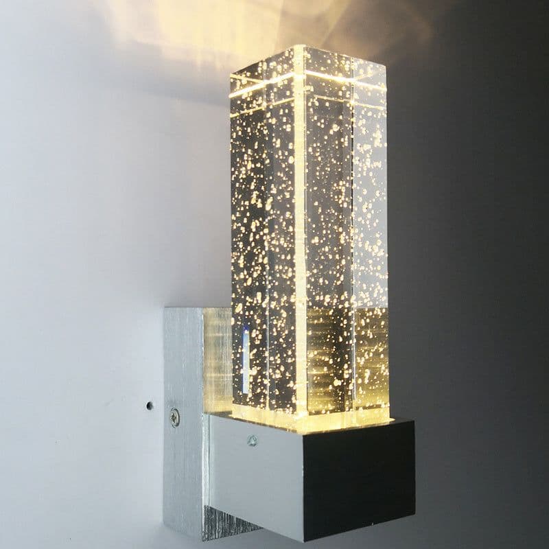 image-High Quality LED Aluminum Bubble Crystal Wall Lamp