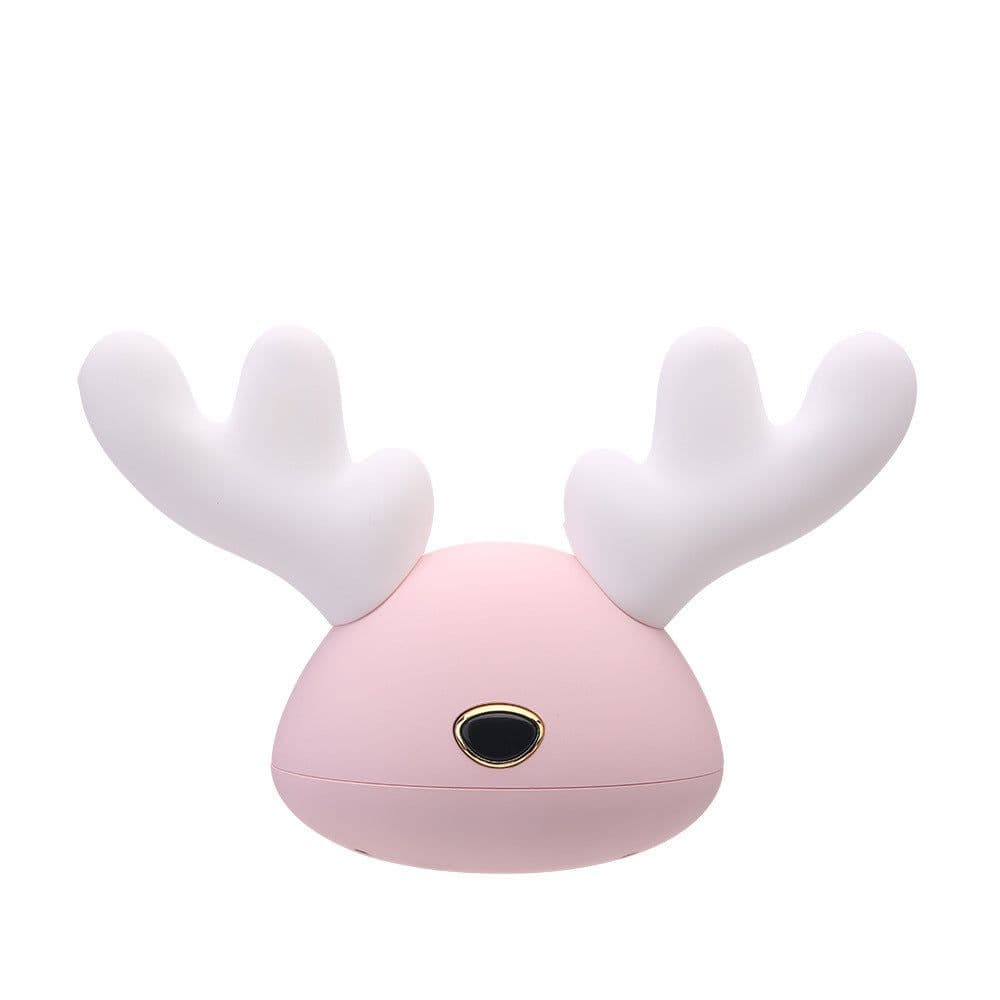 image-USB LED Night Light Deer Little antler Cartoon Deer Night LightsChanging Night Light Lamp